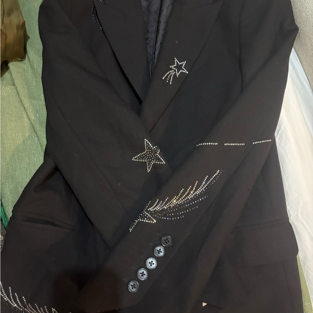 Zadig Voltaire  Star-Embellished Blazer - Picture 2 of 4